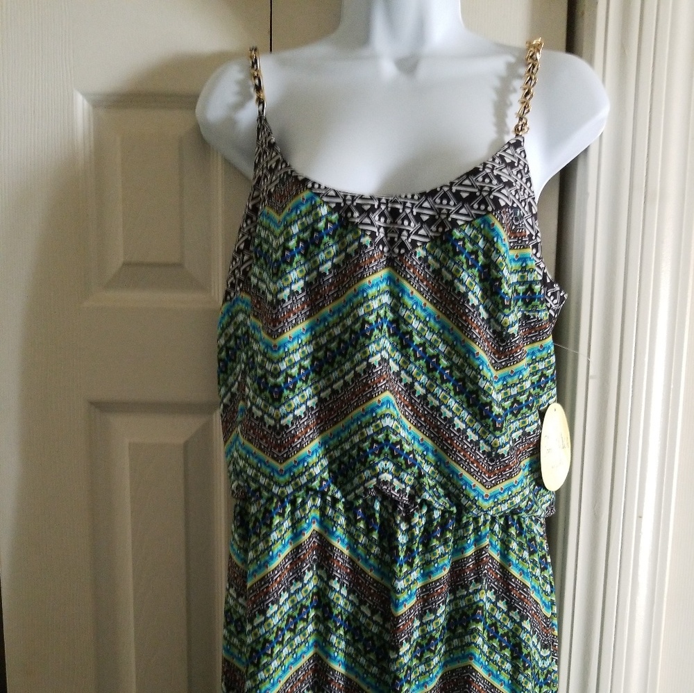 Woman    Colorful dress